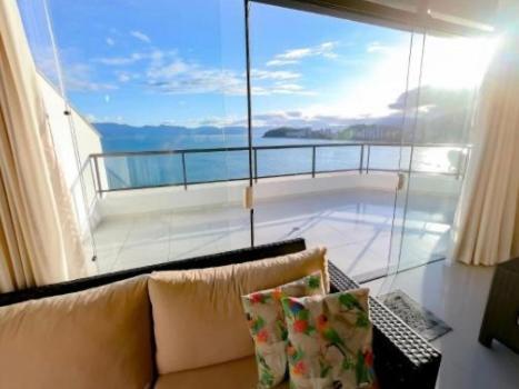 Linda Cobertura Duplex, Pe Na Areia,Vista Linda. Apartment คารากัวตาตูบา ภายนอก รูปภาพ