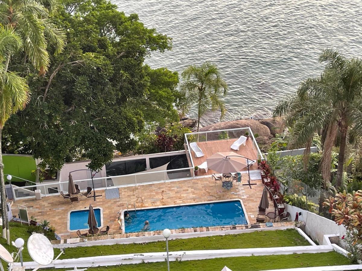 Linda Cobertura Duplex, Pe Na Areia,Vista Linda. Apartment คารากัวตาตูบา ภายนอก รูปภาพ
