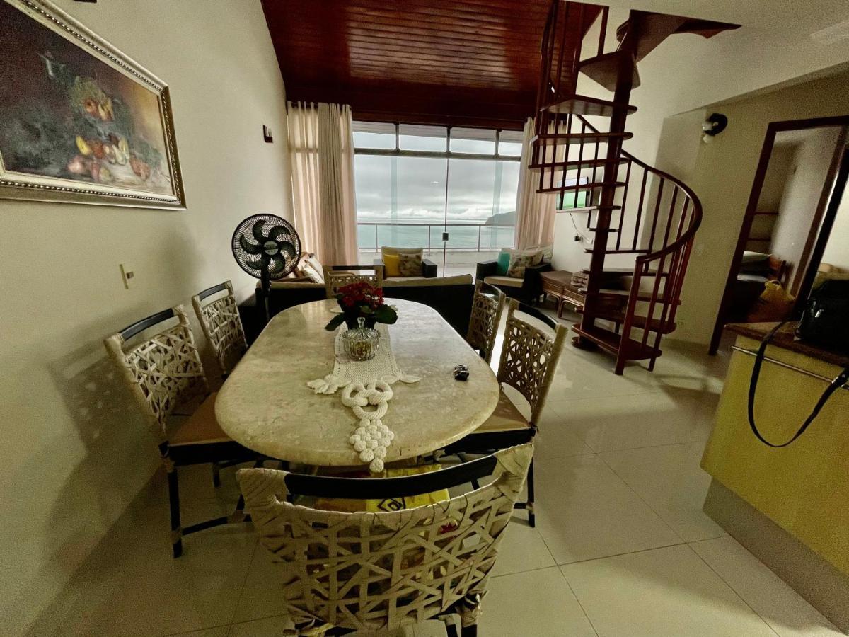 Linda Cobertura Duplex, Pe Na Areia,Vista Linda. Apartment คารากัวตาตูบา ภายนอก รูปภาพ