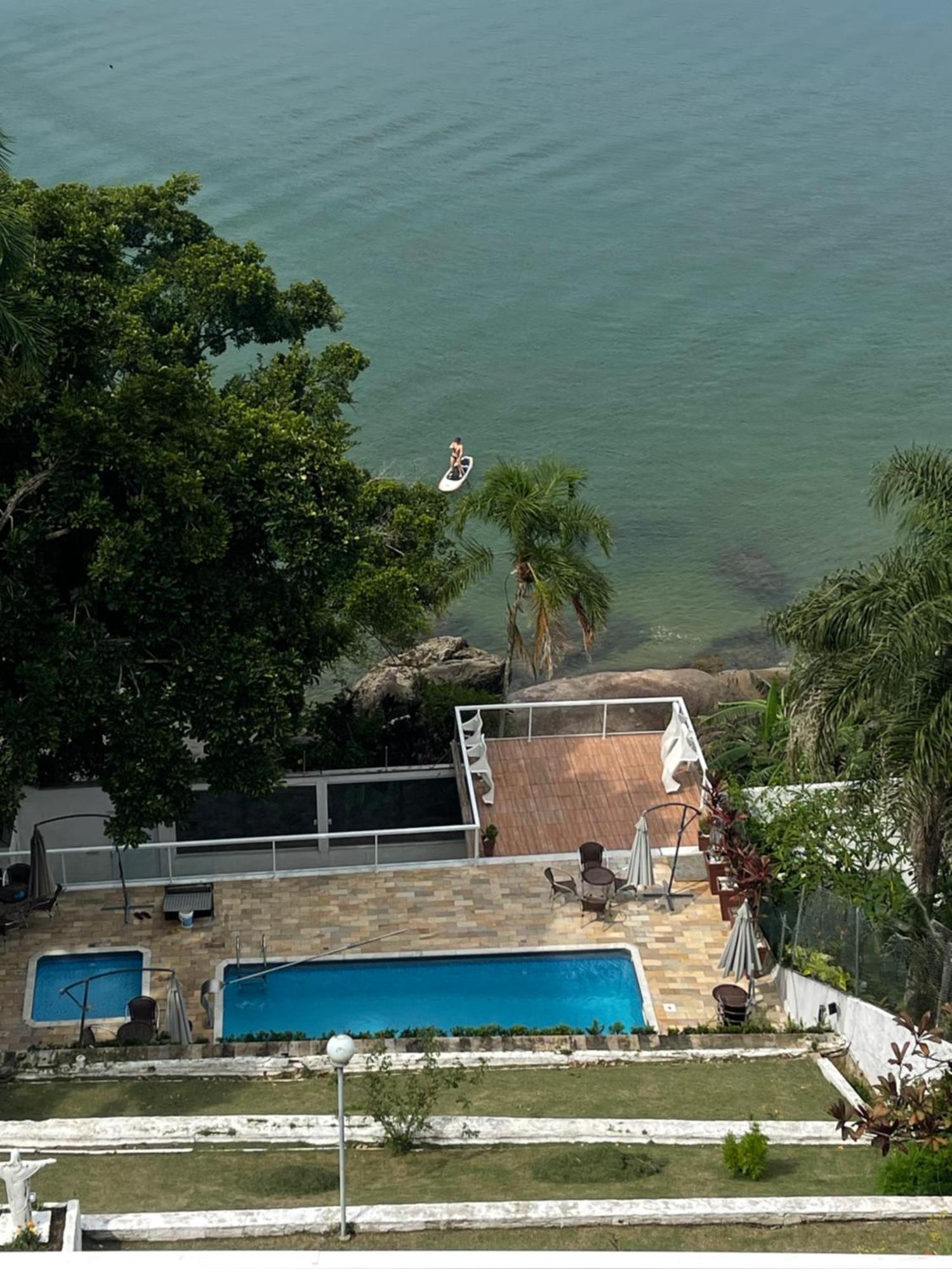 Linda Cobertura Duplex, Pe Na Areia,Vista Linda. Apartment คารากัวตาตูบา ภายนอก รูปภาพ