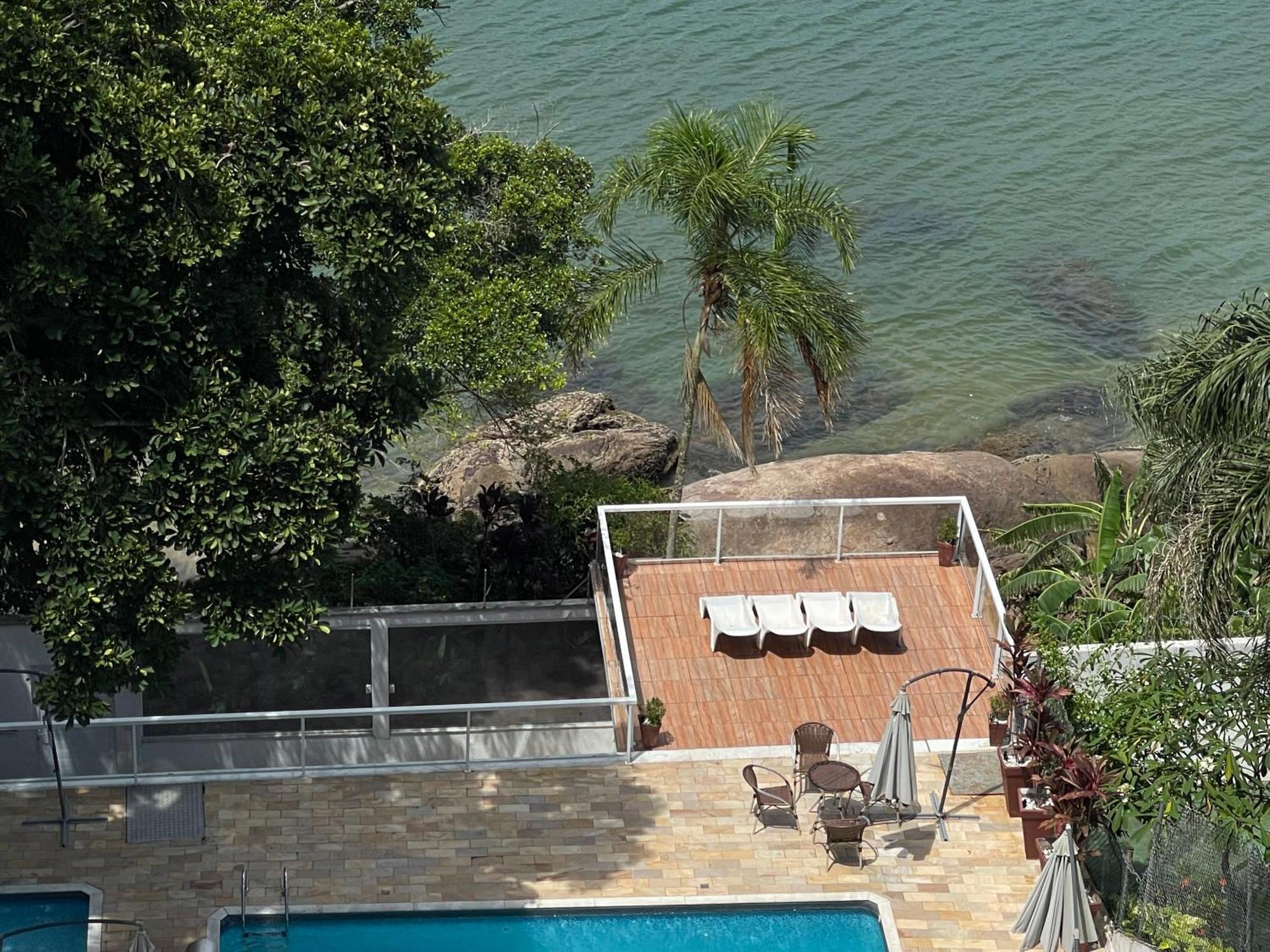 Linda Cobertura Duplex, Pe Na Areia,Vista Linda. Apartment คารากัวตาตูบา ภายนอก รูปภาพ